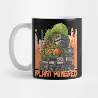 Plant Powered - Manga Style Vegetable Power Plant Mug